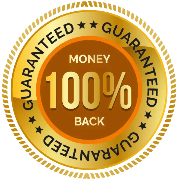60-Day No-Questions-Asked Money Back Guarantee